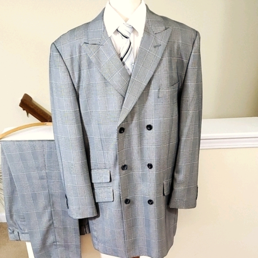 Stacy Adams Double Breasted Suit - Picture 4 of 8